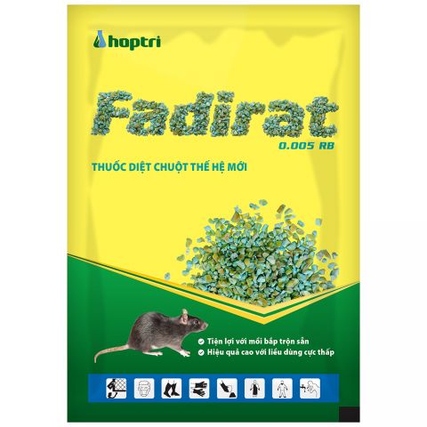 Thuốc diệt chuột thế hệ mới Fadirat 0.005 RB || 8935209501343