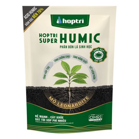 Hợp Trí Super Humic - phân bón lá hữu cơ sinh học dạng hạt cao cấp